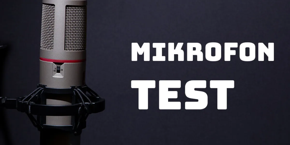 Mikrofon Test Sprache Podcast Sprecher Profi